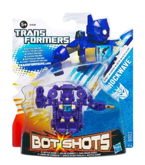 Transformers - figurine bot shots single shockwave
