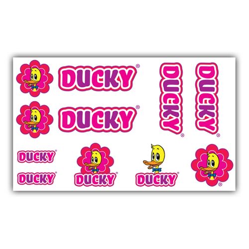 FC Bike Stickers Ducky Rose 14 X 20 cm