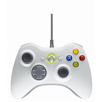 Manette Sans Fils Blanche Pour Xbox 360 885370360127