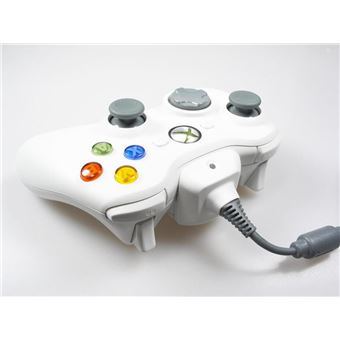 Manette Xbox 360 blanche sans fil – Flip Jeux Vidéo