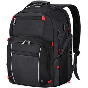 Sac à Dos étanche Avec Port USB - Pour Ordinateur Portable 15,6 Pouces - Sac De Voyage, école, Travail - Capacité Multiple, Anti-vol