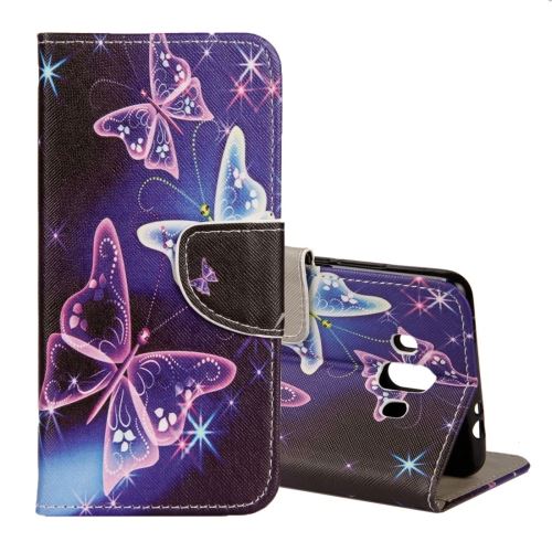 Huawei Mate 10 Housse Etui Cuir PU papillons ALS53431