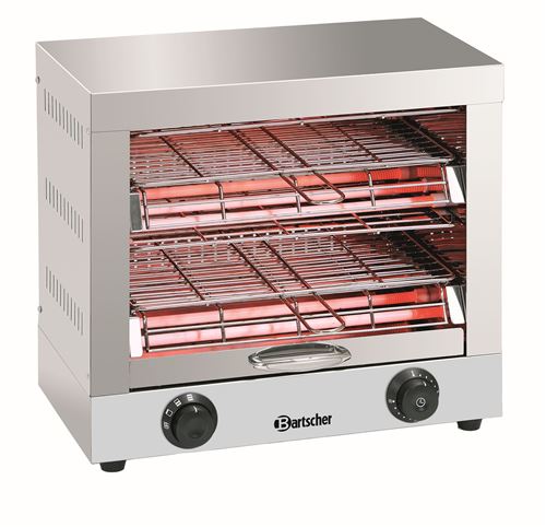 Bartscher Appareil a toaster/gratiner, double