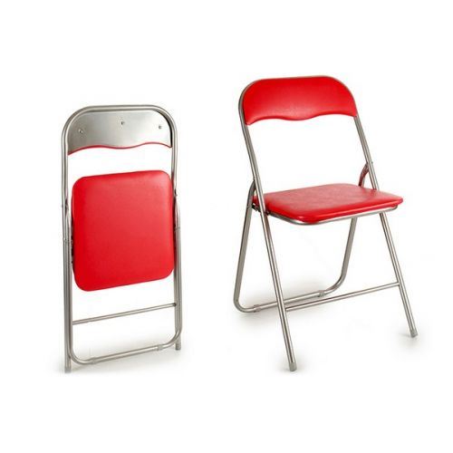 Chaise Pliante Gift Decor Rouge (44 x 79 x 45 cm)
