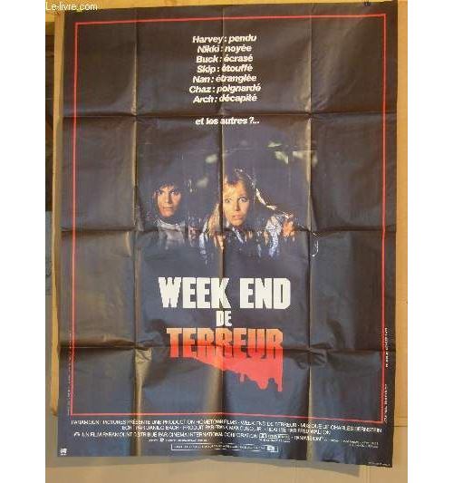 Week end de Terreur AFFICHE CINEMA ORIGINALE État correct - N/A reconditionné disponible sur Fnac