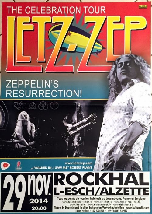 Letz-Zep - Tribute - 85x125 cm - AFFICHE / POSTER