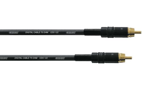 Cordial CPDS1CC - Câble SPDIF RCA-RCA 1 m