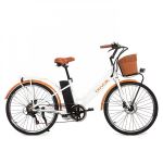 5 avis sur Velo electrique de ville 26 Biwbik Gante 250W Brushless 12Ah Blanc Velo electrique fnac