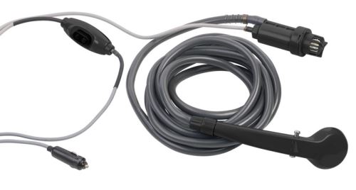 Douche de camping électrique 12 V avec pompe submersible et tuyau 2,2 m