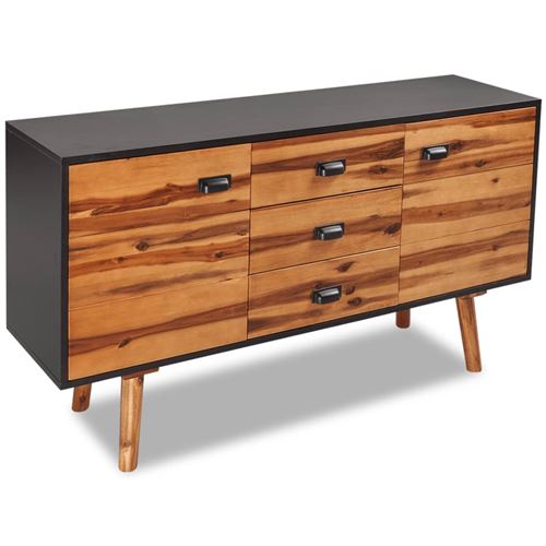 Chunhe Buffet 115 x 35 x 70 cm Bois d'acacia massif AB243900