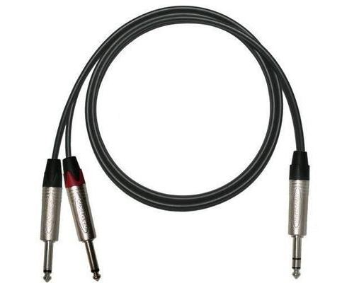 designacable NP3X-SOONYX0100-2xNP2X - CABLES - Designcable Câble jack Neutrik stéréo vers 2 x jack Neutrik mono ONYX 2025