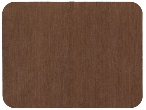Caspari Sets de table réutilisables en papier revêtu de vinyle Marron