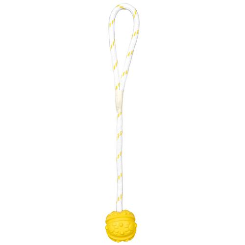 TRIXIE Ball am Band schwimmend 35 cm Naturgummi - assortiert