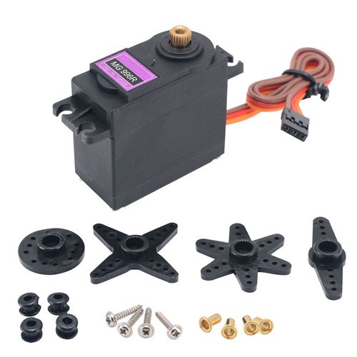 Accessoires pour Drone MG996R Serveur standard de gouvernail de direction en métal - multicolore