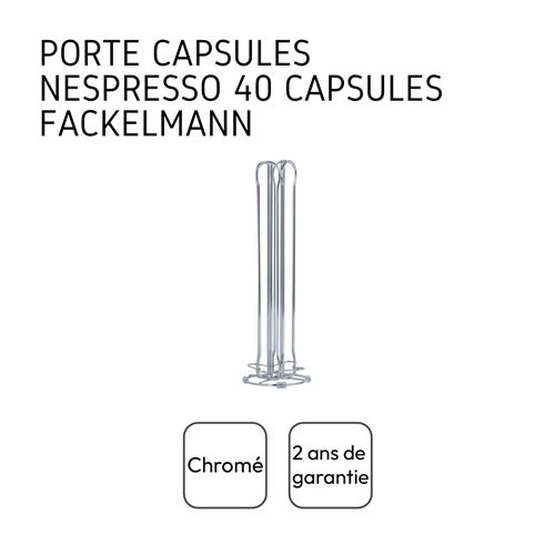 TAVOLA SWISS - Porte capsules distributeur - Nespresso - 40 capsules