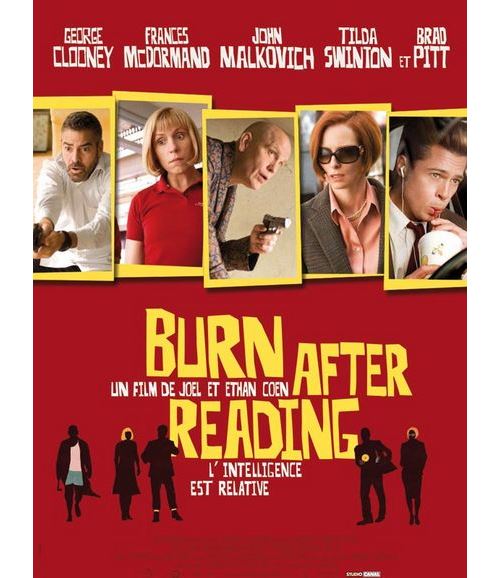 Burn After Reading AFFICHE CINEMA ORIGINALE
