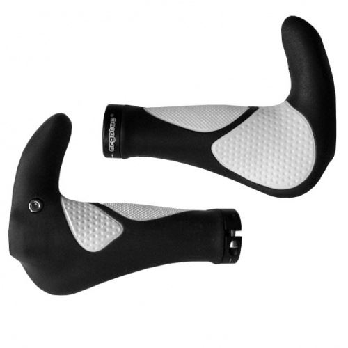 Ergotec POIGNEE OSLO AKSB-09.2 / 2 138/138 MM GEL NOIR BLANC