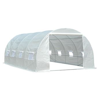 110 Sur Serre De Jardin Tunnel Surface Sol 18 M 6l X 3l X 2h M