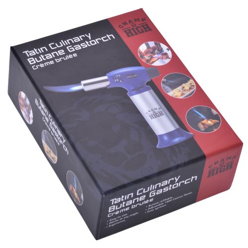 Chalumeau De Cuisine à Gaz Rechargeable — Parfait Pour Caraméliser Vos Crèmes Brûlées Et Desserts