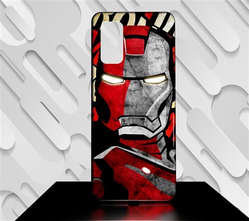Coque pour Galaxy PLUS S20+ IRON MAN COMICS 11