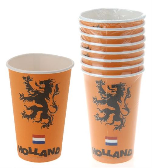 Tasse de fête Holland set 8 pièces par 6