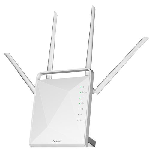 Strong Dual Band Gigabit Router 1200 - Routeur sans fil - commutateur 4 ports - GigE - 802.11a/b/g/n/ac - Bi-bande