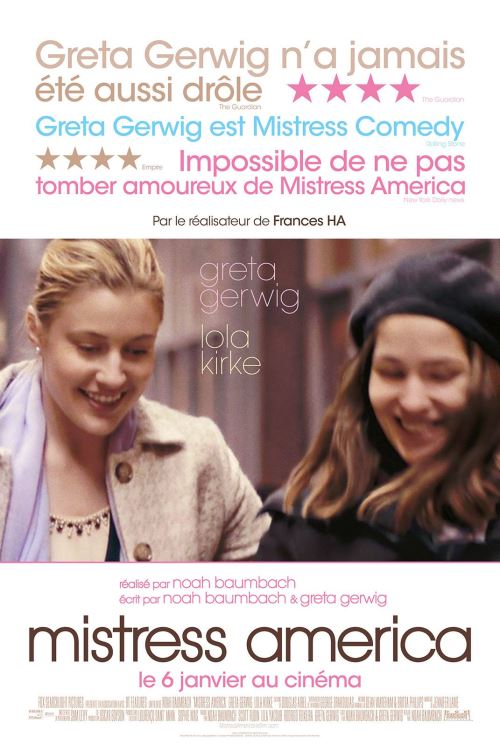 Mistress America AFFICHE CINEMA ORIGINALE