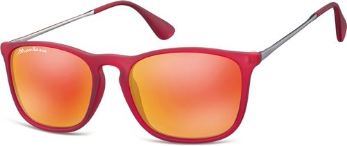 Montana lunettes de soleil unisexe cat.3 rouge (MS34B)