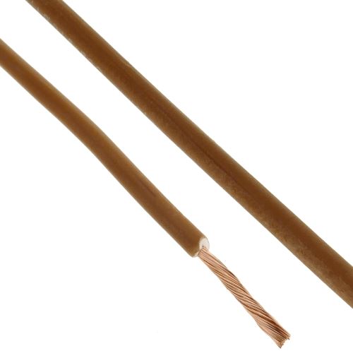 Bobine de câble électrique LSHF 200 m marron 2.5 mm