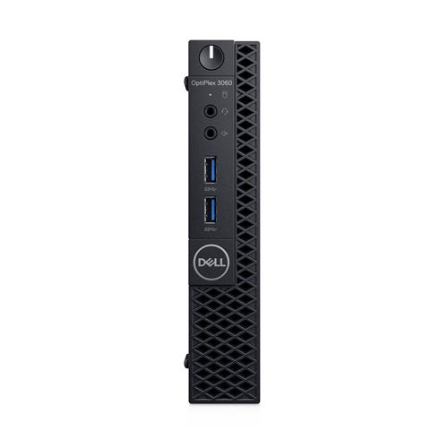 Dell OptiPlex 3060 - Micro - Core i3 8100T / 3.1 GHz - RAM 4 GB - HDD 500 GB - UHD Graphics 630 - GigE - Win 10 Pro 64 bits - monitor: geen - BTP