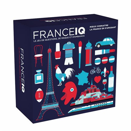 HELVETIQ Jeux - France Iq Multicolore