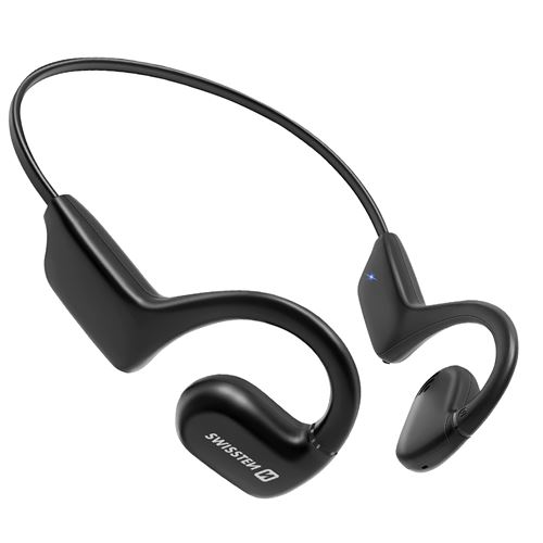 Swissten casque sport conduction osseuse - Noir