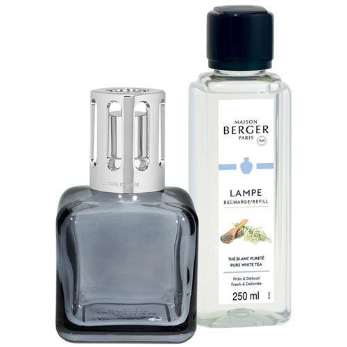 Coffret Lampe Berger Glaçon Grise
