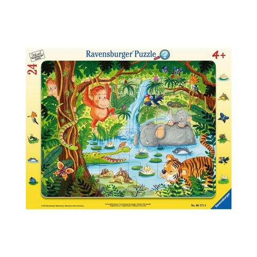 Puzzle Ravensburger - Jungle, 24 pièces
