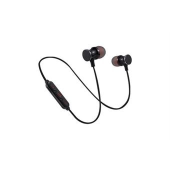 Ecouteurs bluetooth metal pour "google pixel 6 pro" smartphone sans fil telecommande son main libre intra-auriculaire univer (rose) - 1