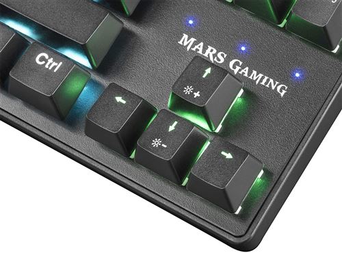 MARS GAMING Clavier Gamer mécanique (Outemu Red Switch) MKXT