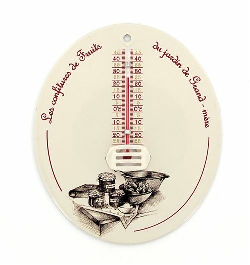 Spear & Jackson : Thermomètre laqué vieilli