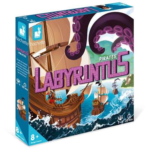 Jeu - Labyrinthus - Pirates - Janod