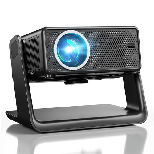  Konsoefuly Vid&eacute;oprojecteur 4K Smart R&eacute;troprojecteur Portable WiFi6 Ext&eacute;rieur Zoom50% Cadeau/Home Cin&eacute;ma