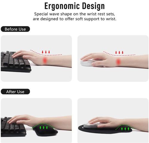 Repose poignet ergonomique