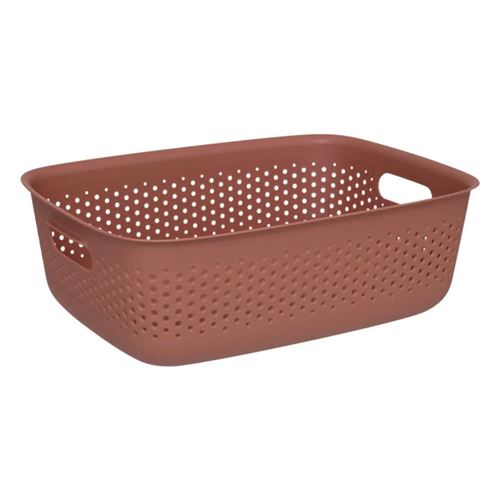 Non Communiqué Marron Five Simply Smart - Panier De Rangement "Tila" 10L Terracotta