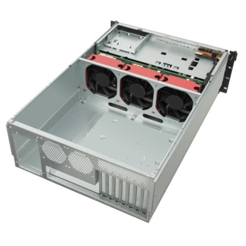 Serveur SilverStone SST-RM43-320-RS 20 baies 12 Gb/s Hot-swap 4U gris - Image 4