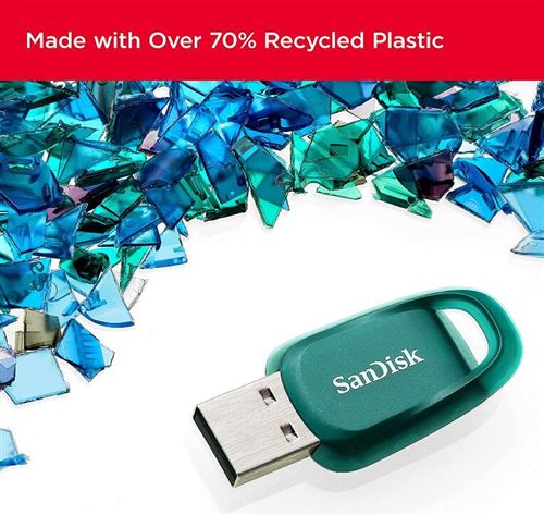 SanDisk 64 Go Ultra Clé USB 3.0 , jusqu'à 130 Mo/s, paquet de