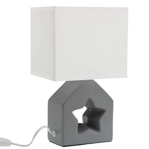 VERSA Lampe étoile Istar - Gris