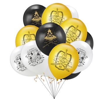 Harry Potter Thème Joyeux anniversaire Fête Fournitures Ballons Bannière  Gâteau Toppers Ensemble de décoration
