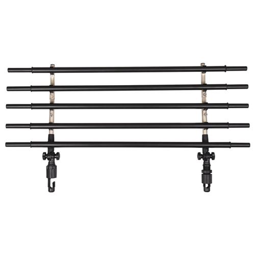 Comparer les prix de FLAMINGO Barrière auto pour chien avec 5 barres Walky Barrier Métal
