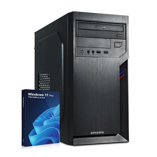 Hyper Byte - Multi Office Pc / Ordinateur - Amd Athlon Pro 300Ge - 16Go Ram - 512Go Ssd - Wlan - Windows 11 Pro - Image 3