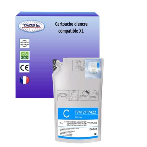 Cartouche compatible avec Epson SureColor SC-F6200 (nK), SC-F6270 remplace Epson