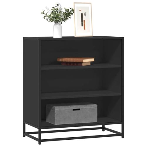 VIDAXL - Buffet - Noir - 68x35x76 cm - Image 2