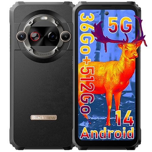 Smartphone Incassable 5G Blackview BL9000 Pro 512 Go 6.78